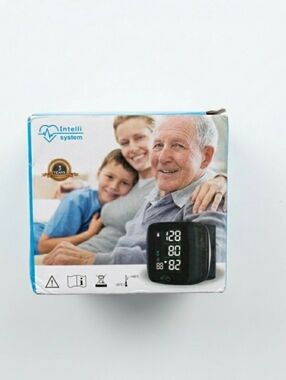 Intelli System wrist electronic Sphygmomanometer NIB Blood Pressure Monitor. New
